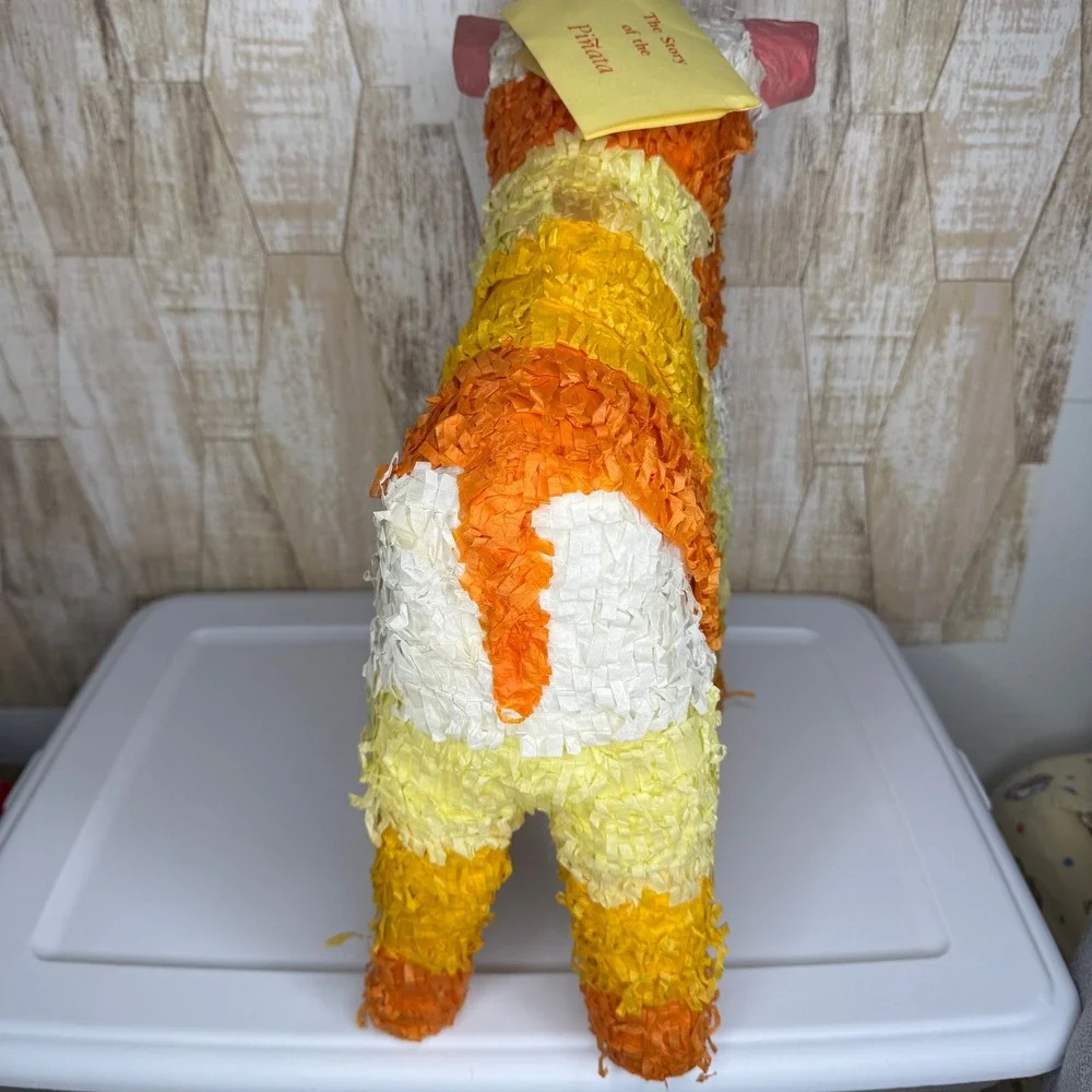 Vintage La Sorpresa Imports Bull Pinata Party Decoration New with Tag